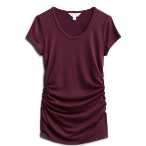 Alma Short Sleeve Maternity Knit Top